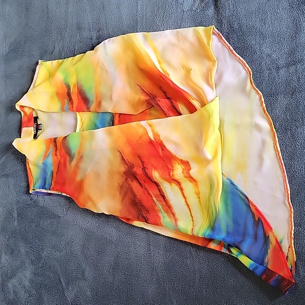 Asymmetrical blouse